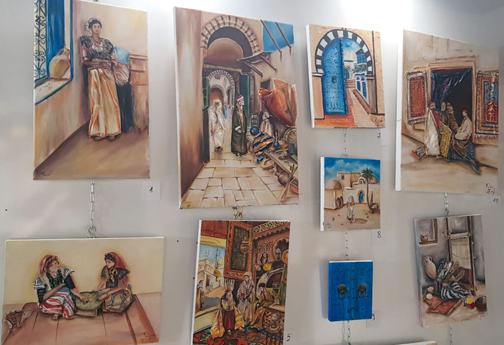 Kunst von Faten Zrafi